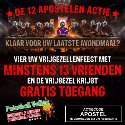 12 Apostelen Actie (vrijgezellenfeest)